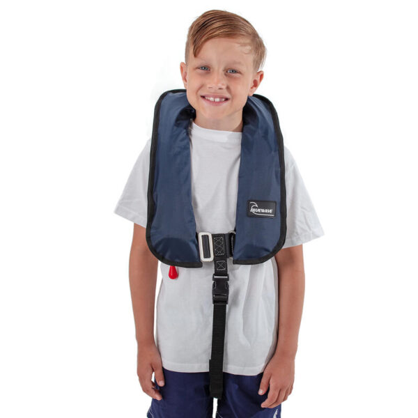 Bluewave Child Automatic 150N Gas Lifejacket with harness